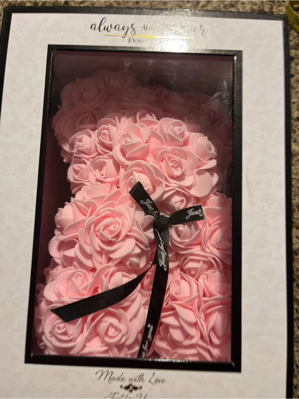Wedding Rose Teddy Bear